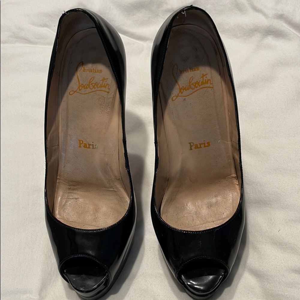 Christian Louboutin Black platform shoes 361/2